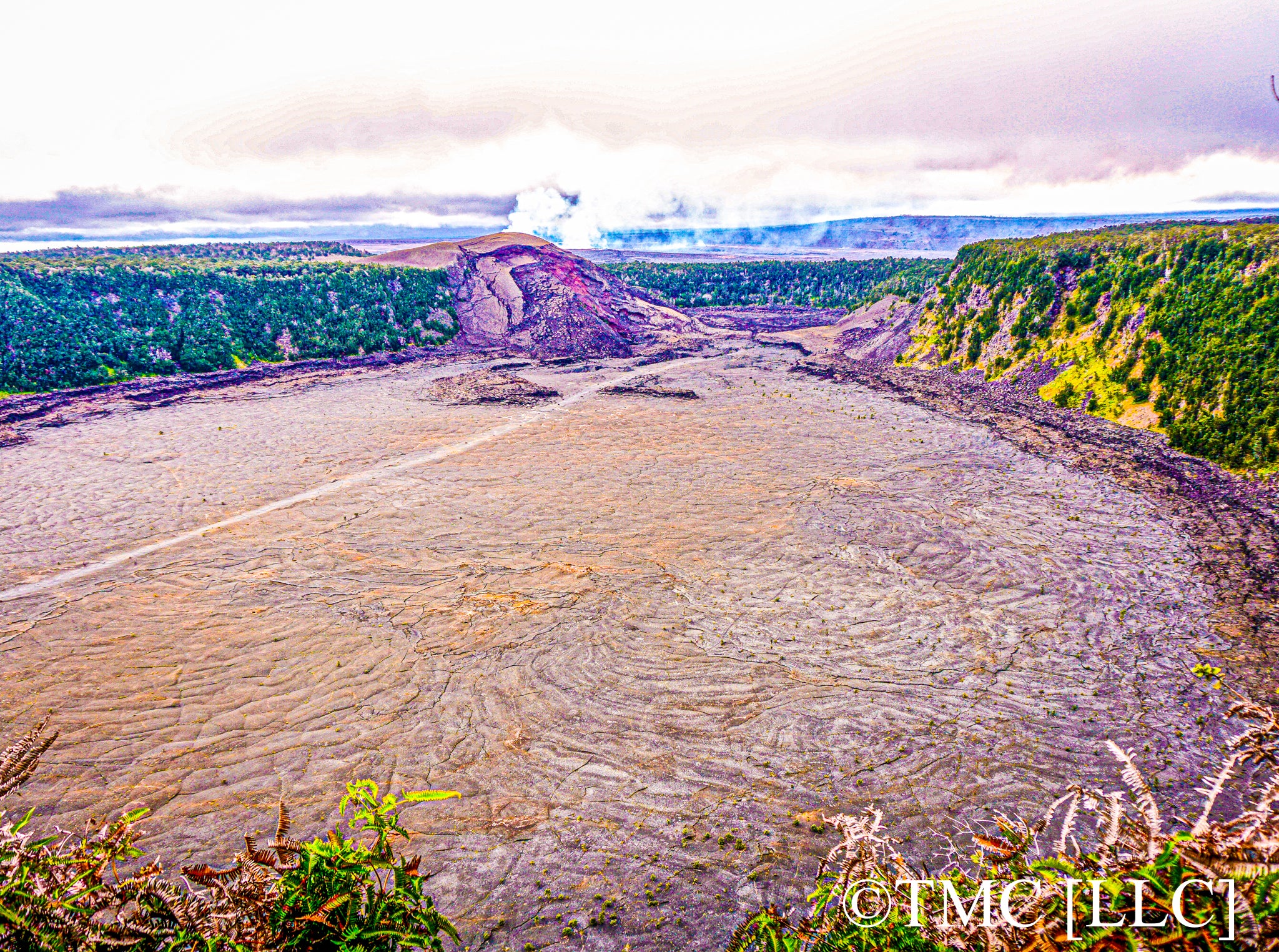"Halemau'mau Crater at Hawai'i Volcanoes National Park" [2017]